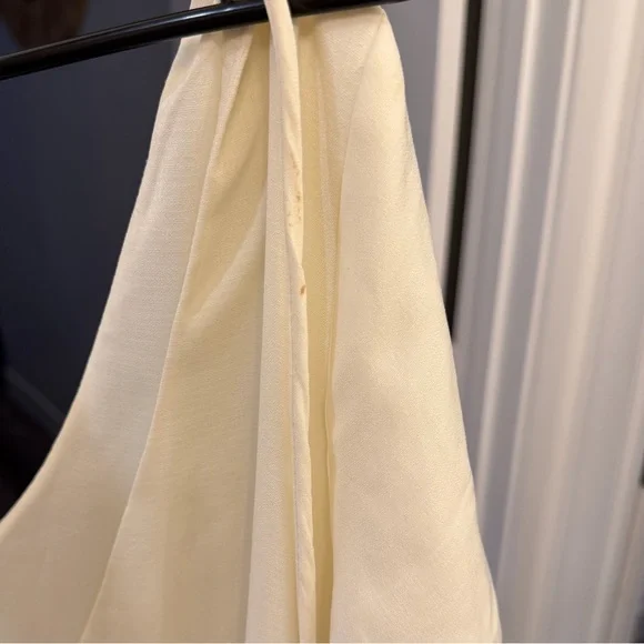 Cream flowy Mumu Dress - Picture 4 of 10